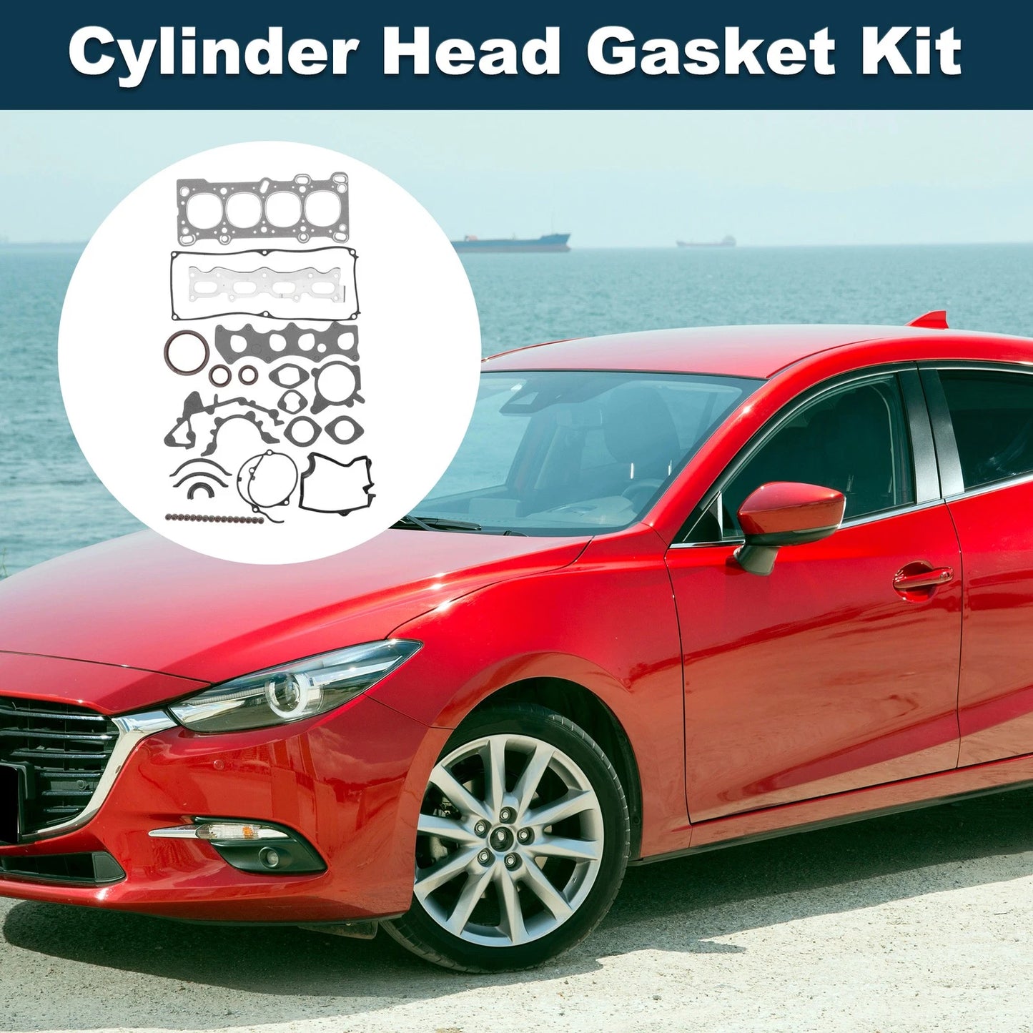 Cylinder Head Gasket Kit for Mazda B384 BG3S 16V