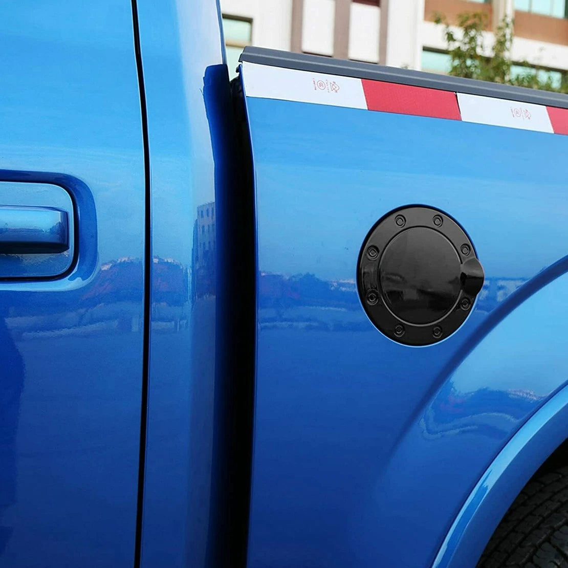 Black Gas Fuel Filler Cap Cover for Ford F150 (2009-2014) 1 x pc