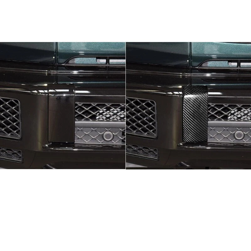 Real Carbon Fiber Front Bumper Panel Cover Trim for Benz G500 G63 W464 2019-2023