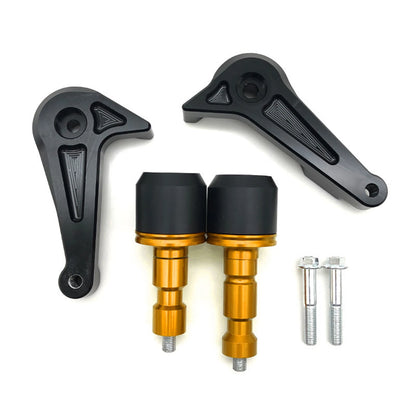 Engine Frame Sliders for YAMAHA YZF-R6 (2017-2023) - Gold Anti Crash Protection