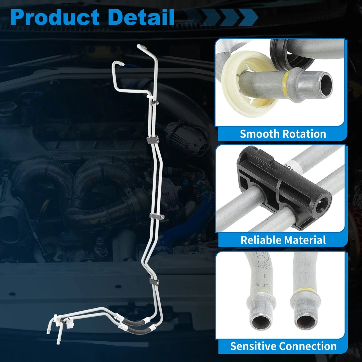 Transmission Cooler Line for Jeep Wrangler (2007-2011)