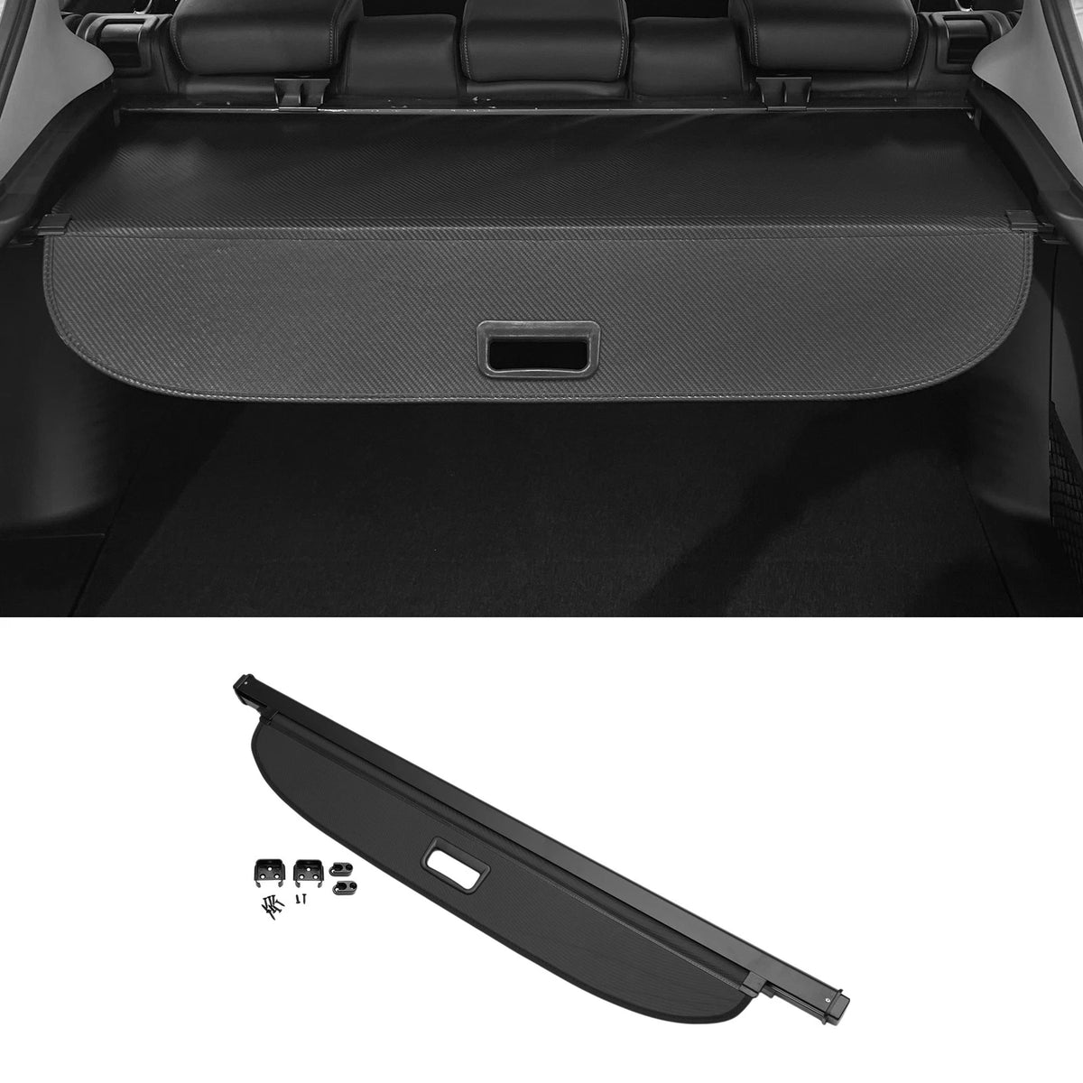 Cargo Cover for Toyota bZ4X 2023-2025 Retractable Black Canvas