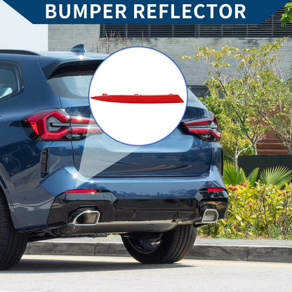 Bumper Reflector for BMW X3 2022-2024 Red 1 x Rear Left