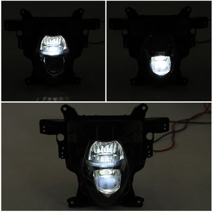 LED Headlight Assembly & Fairing Stay Bracket for Suzuki GSXR1000 (2017-2025)