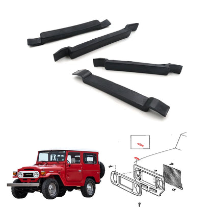Radiator Cover Cushion Shim Set for Toyota Land Cruiser BJ40 FJ42 HJ45 1960-1984