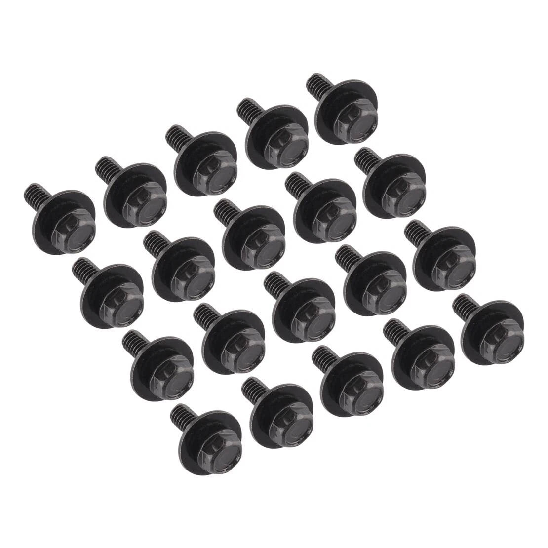 20 x Car Body Bolts Screws Fasteners M6 for Hood Fender Bumper Rivets