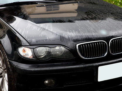Eyebrow Headlight Covers for BMW E46 Touring (2000-2006)