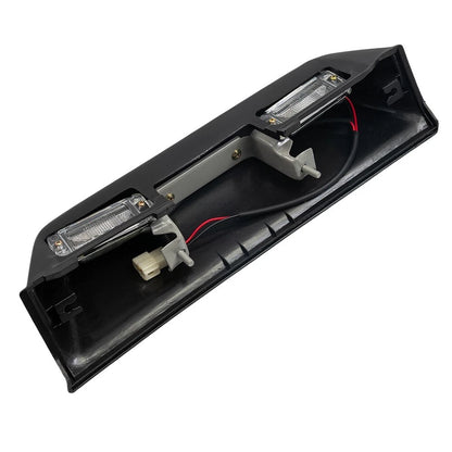 License Plate Light Lamp Accessories Black Fittings Plastic+Metal for Vehicle