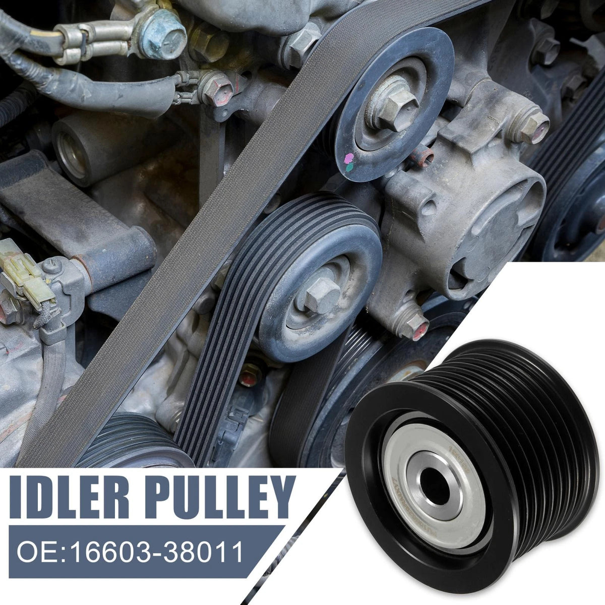 Drive Belt Idler Pulley for Toyota Tundra