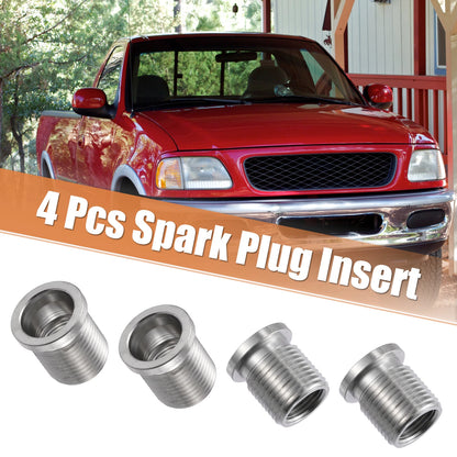 4 x 14mm Spark Plug Port Inserts for Ford Triton 4.6L 5.4L 6.8L (2000-2010)