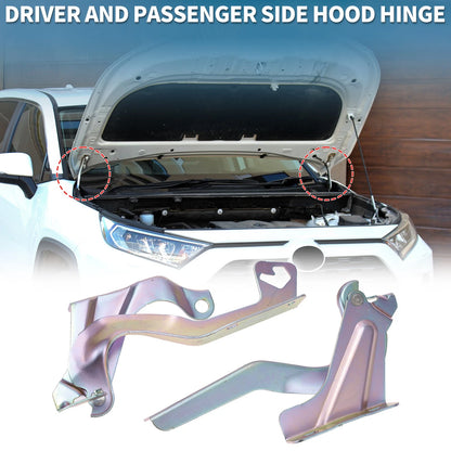 Hood Hinges 1 Pair for Nissan Versa (2012-2019)