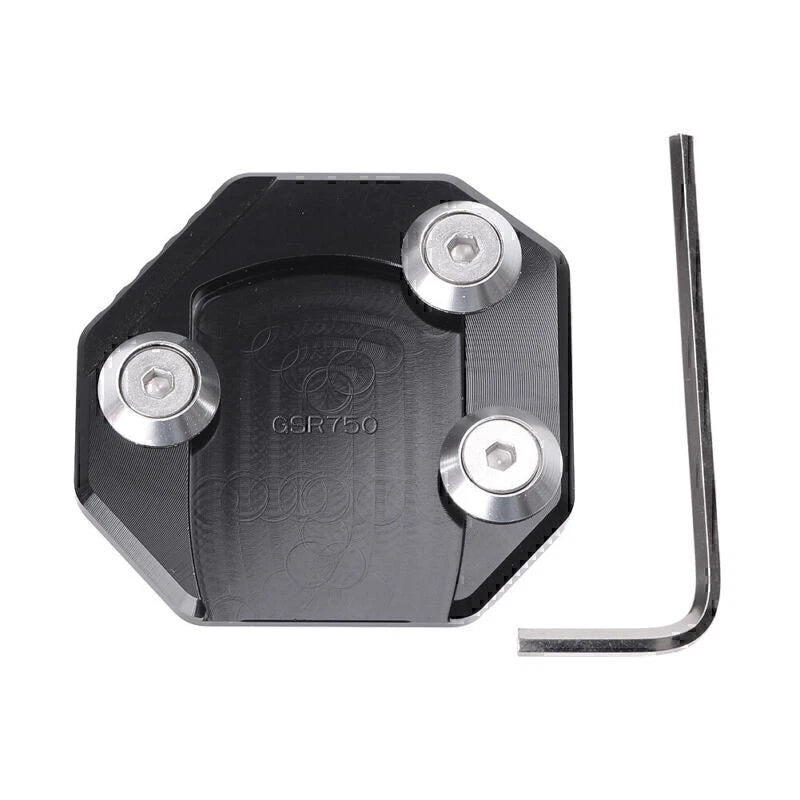 Motor Kickstand Side Stand Pad for Suzuki GSR750 GSX-S1000 (2011-2016)