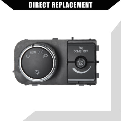 Front Headlight Switch Replacement for Chevy GMC Black