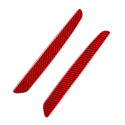 Carbon Red Door Sill Scuff Guard Plate Cover for Alfa Romeo Giulia (15-19)