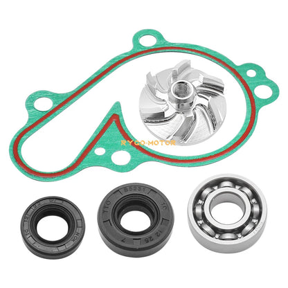 Water Pump Impeller Bearing Seal Gasket for Yamaha YZ125 (1998–2004)