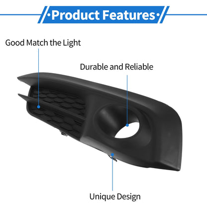 Front Left Fog Light Grill for Honda Civic (2016-2018)