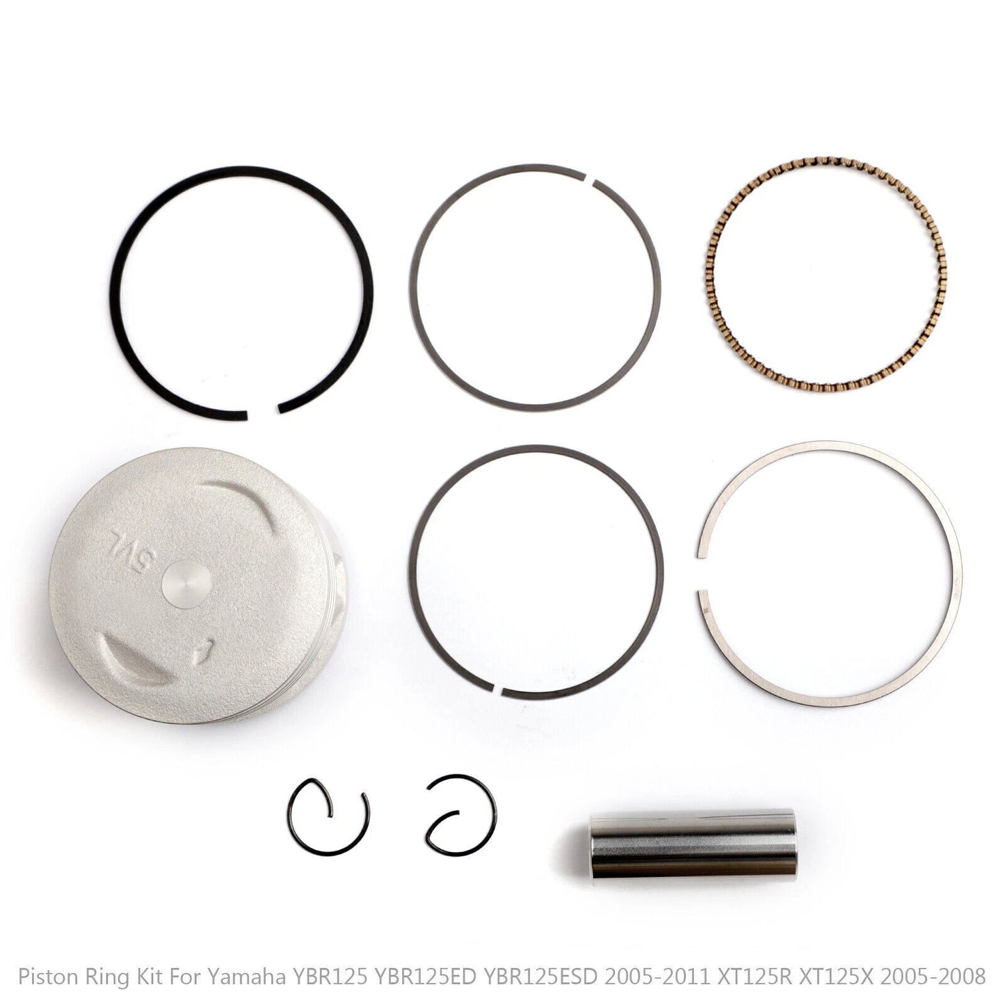 Piston Ring Kit 54mm for Yamaha YBR125 ESD XT125 R/X (2005-2014)