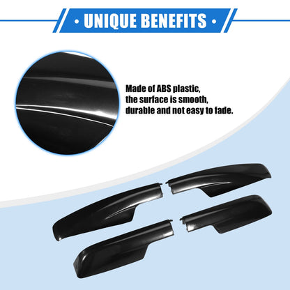 4 x Car Roof Rack Side Rails End Covers for Toyota Highlander (2001-2007)