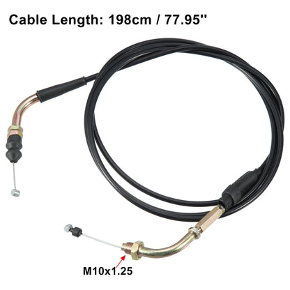 Throttle Cable Motorcycle Throttle Cable for 50cc 70cc 90cc ATV Bike