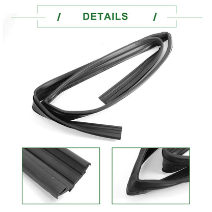 Rear Left Door Window Run Channel Seal Strip for Honda Fit (2007-2019)