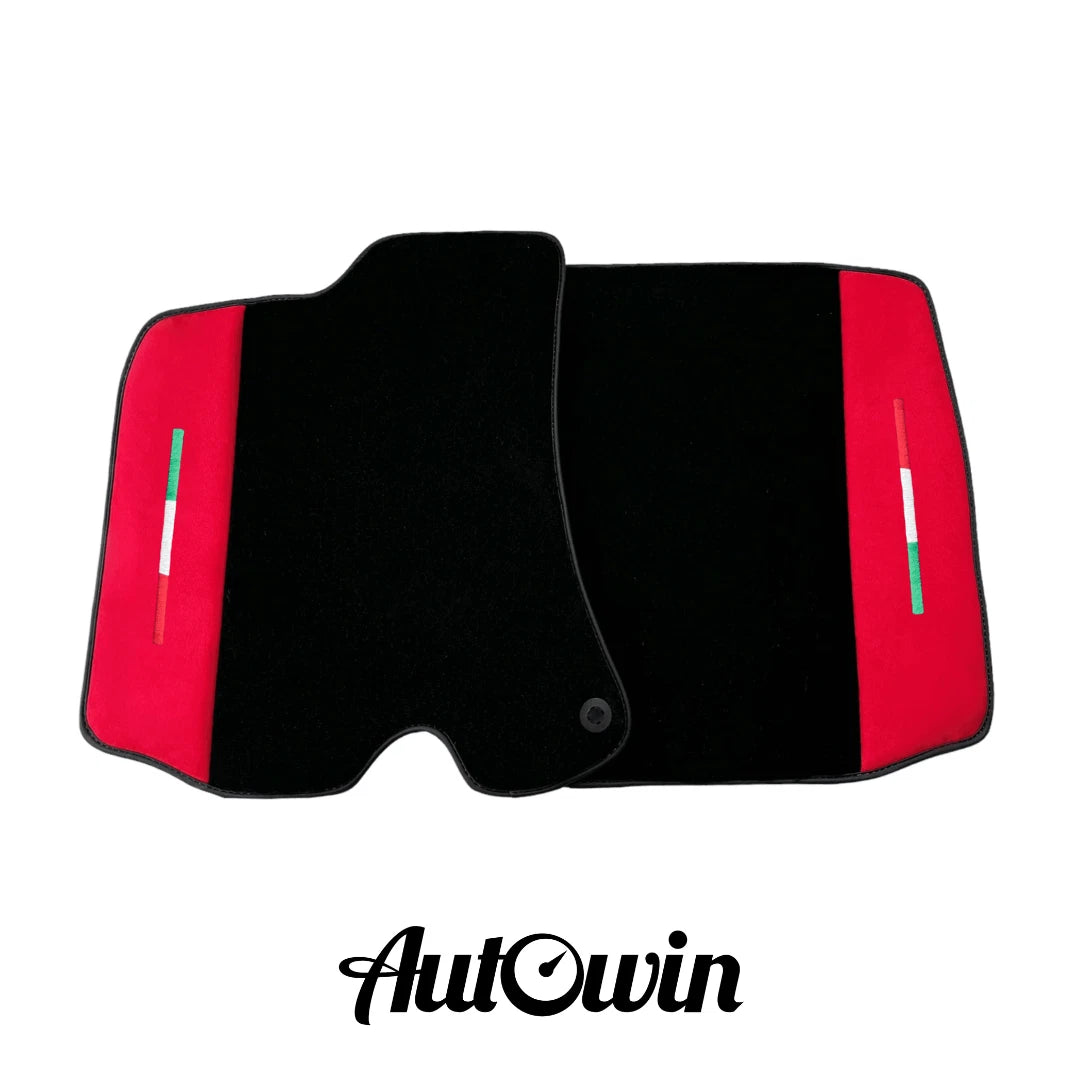 AutoWin Black Floor Mats for Ferrari Portofino M (2018-2023)