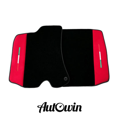 AutoWin Black Floor Mats for Ferrari Portofino M (2018-2023)