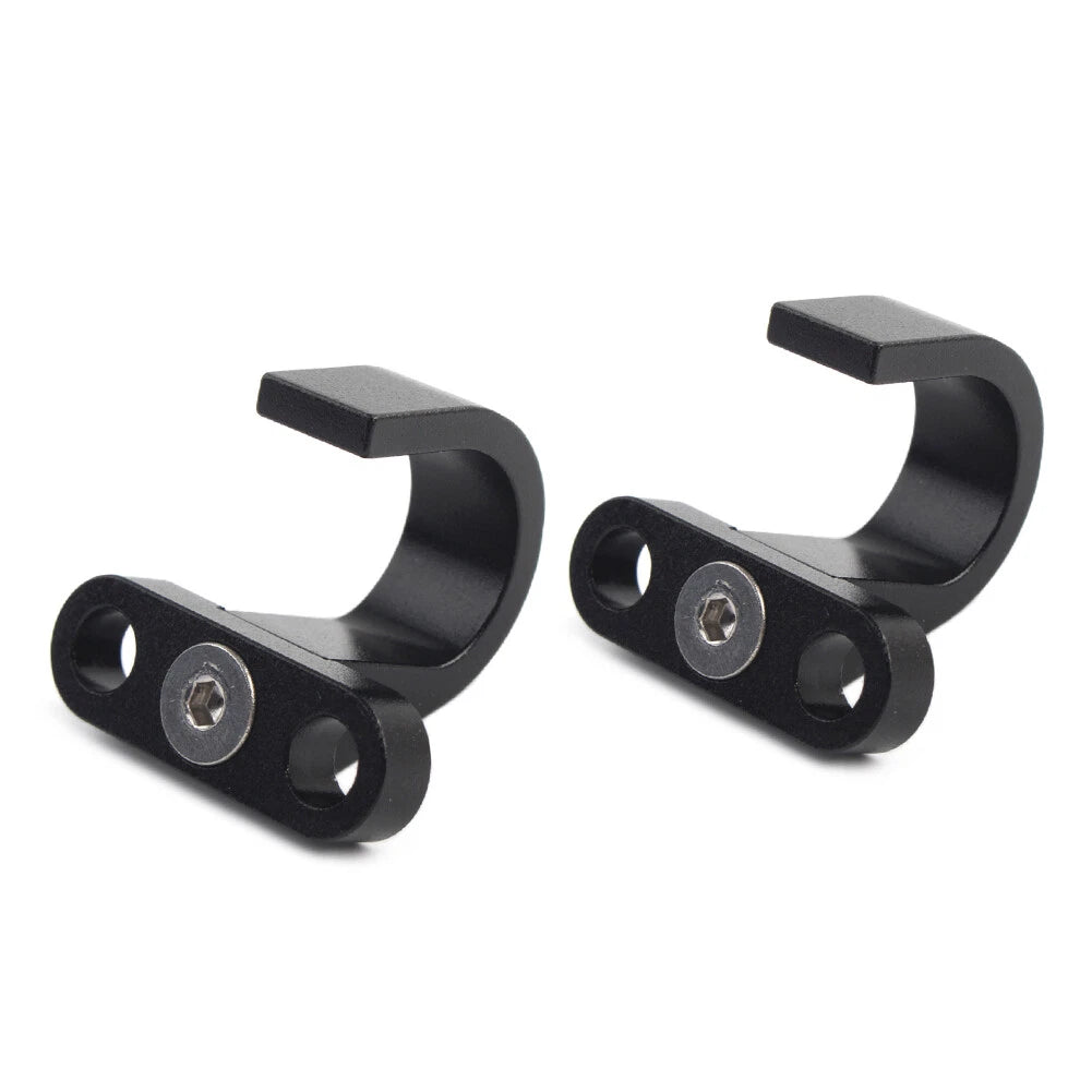 2 x Rear Brake Hose Clamp Guides Black for Yamaha YZ125 YZ250 YZ250F YZ450F YZ85