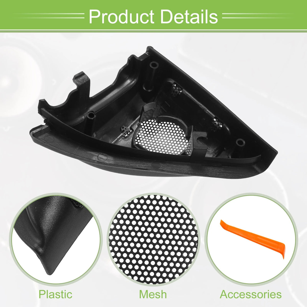 A Pillar Door Tweeter Speaker Cover Trim for Toyota Corolla (2003-2008)