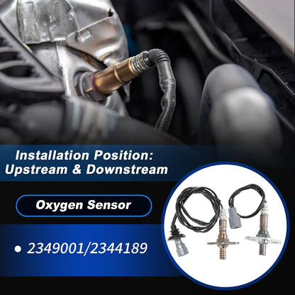 Upstream & Downstream Oxygen Sensor 2 x Oxygen Sensor for Toyota Tacoma (2001–2004)