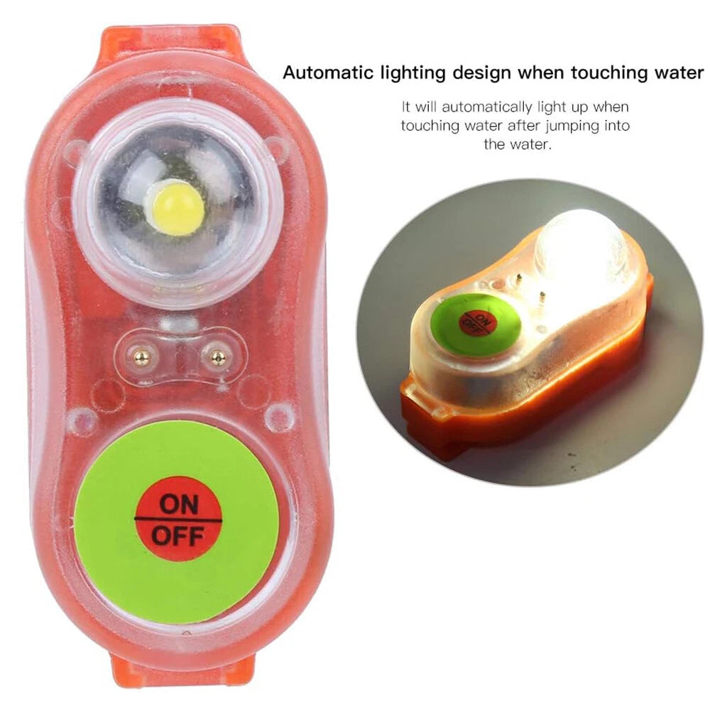 Life Jacket Strobe Light Flasher for Overboard Survival Vest Equipment