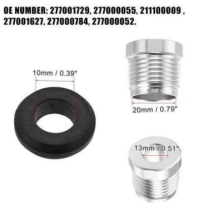 4Pcs Steering Reverse Aluminum Cable Lock Nut for SeaDoo