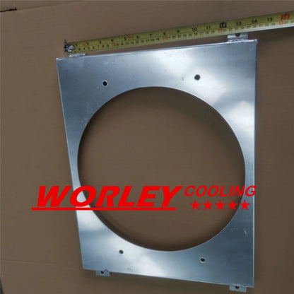 Aluminum Shroud for Ford Fairlane, Mustang (1963-1969, 1967-1969)