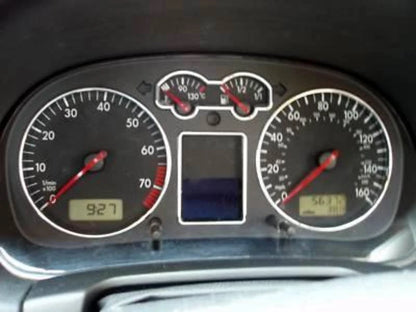 Gauge Ring Bezel Set for VW MK4 Golf/Jetta/Bora (2000-2006)