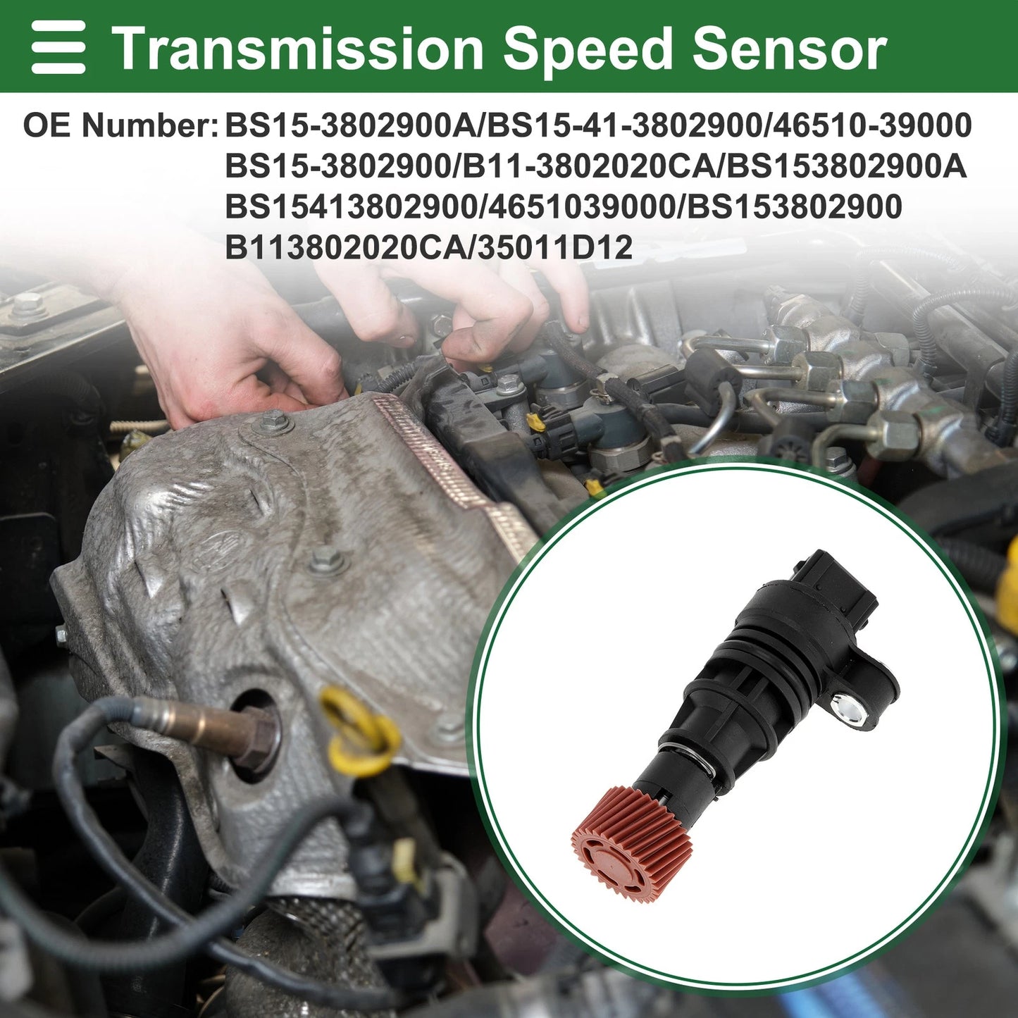 Transmission Speed Sensor for Hyundai Sonata 2.0CRDi (2006-2010)