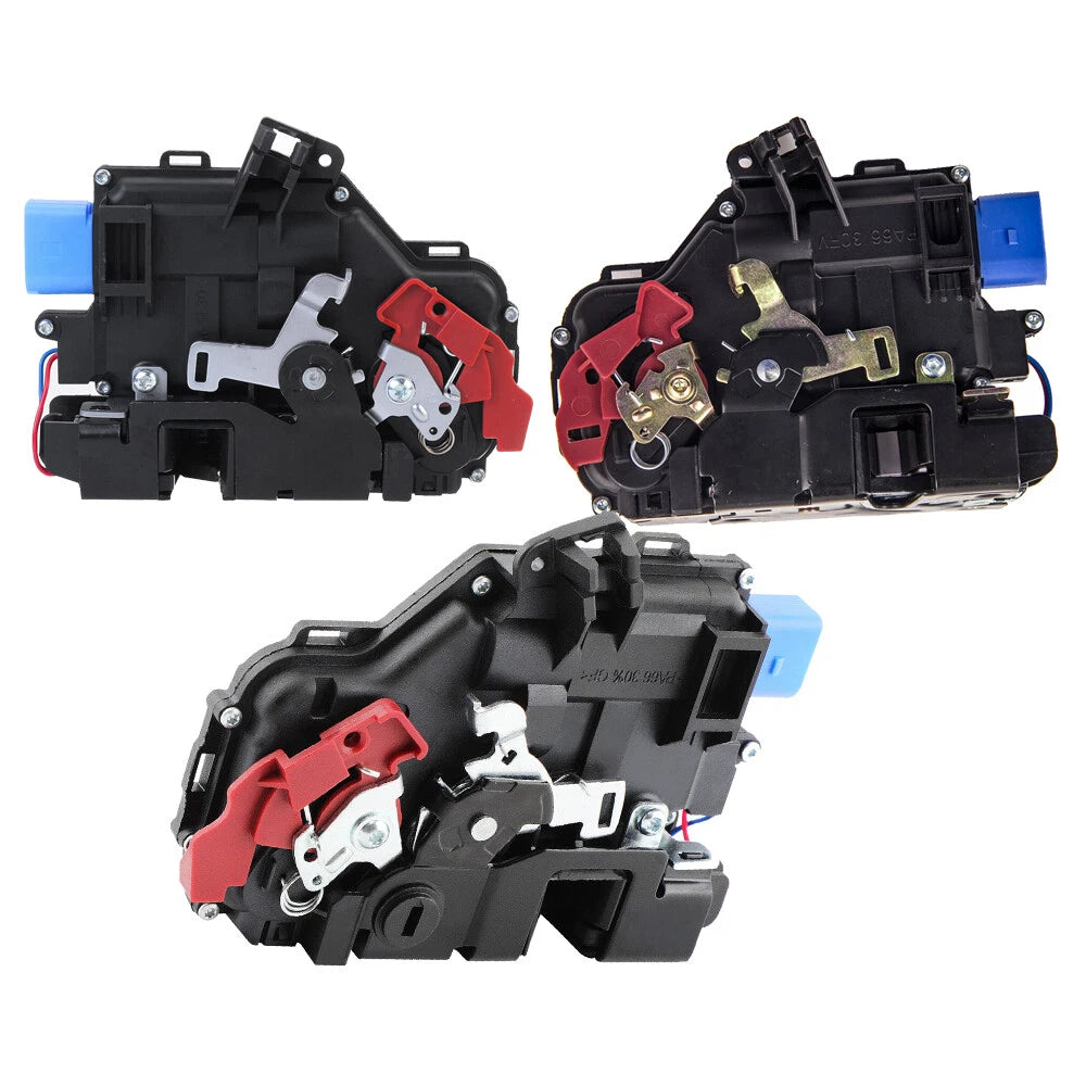 4 x New Front & Rear Door Lock Actuators for VW Golf MK5, Jetta, Touareg (2003-2009)