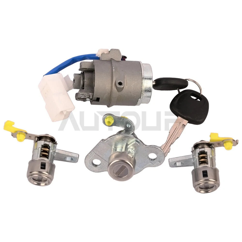 Ignition Lock Cylinder Barrel + Door Lock for Hyundai Accent (2006–2011)