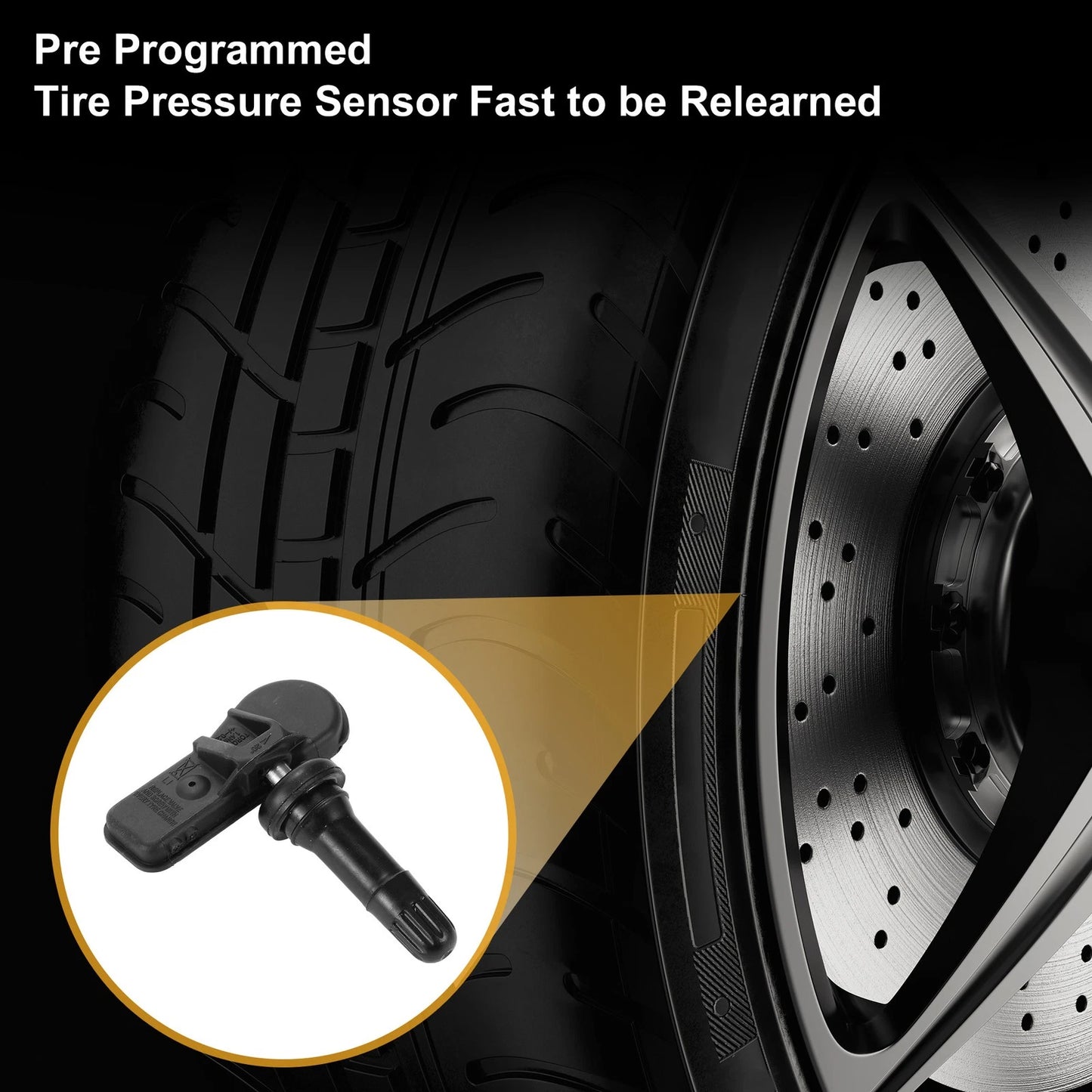 Tire Pressure Sensor 433MHz for Subaru Forester (2014-2019) 1 Pc
