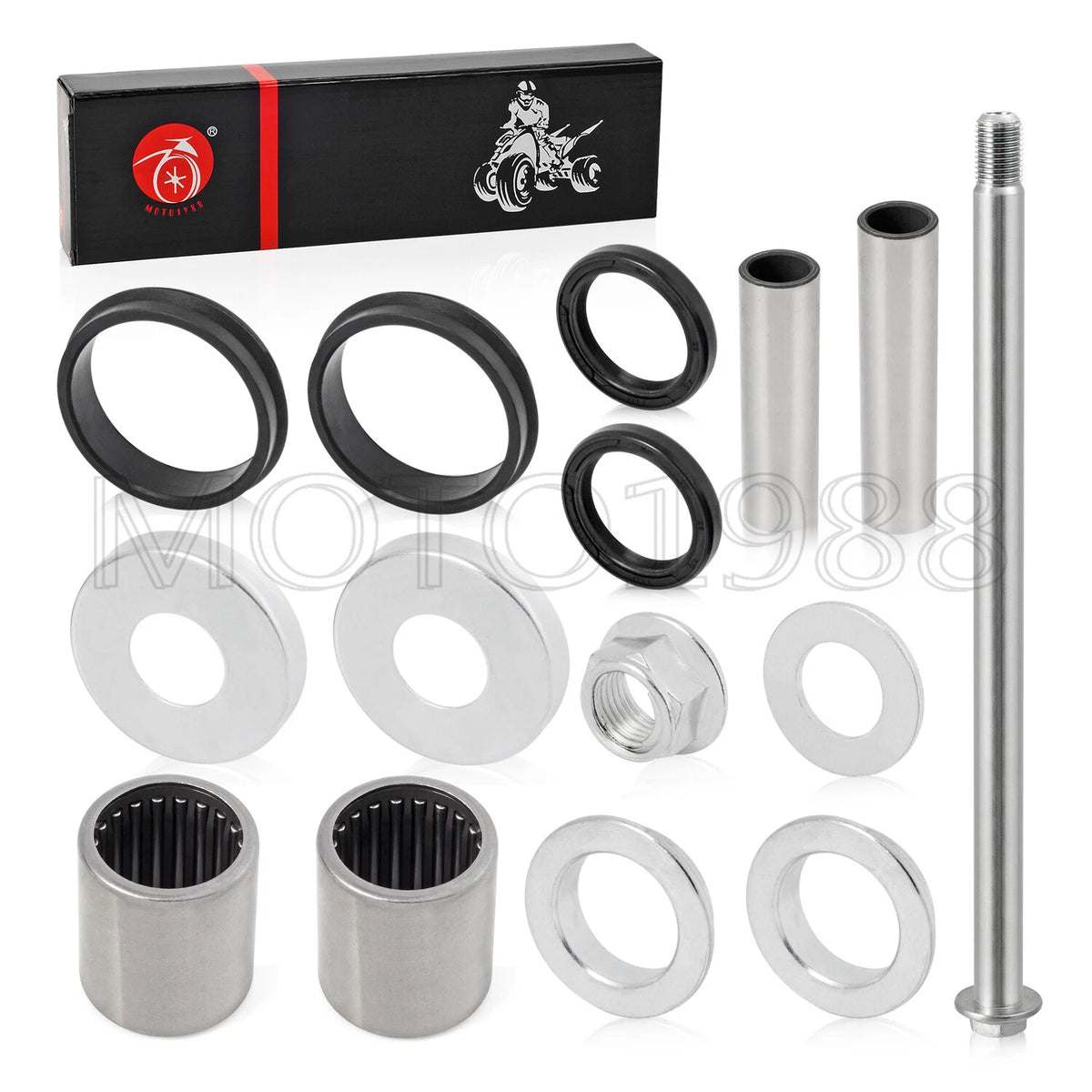 Swingarm Sleeve Seals Bearing & Pivot Bolt Kit for Honda TRX400EX (1999–2008)