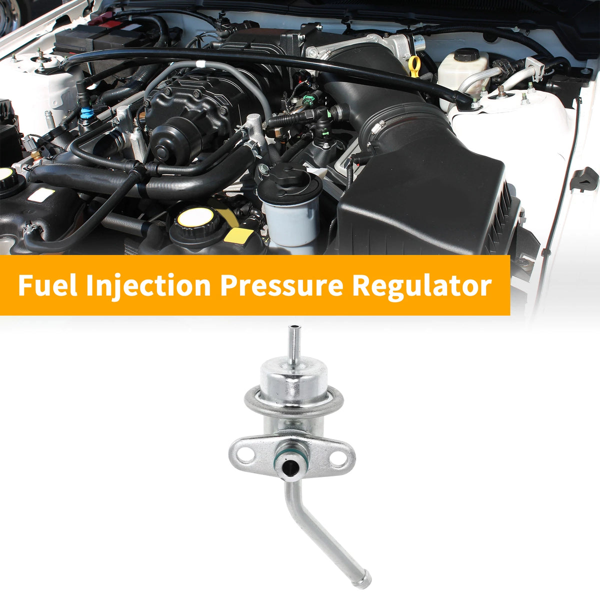Fuel Pressure Regulator for Isuzu Passport (1993-1997) - Metal 1 x Unit