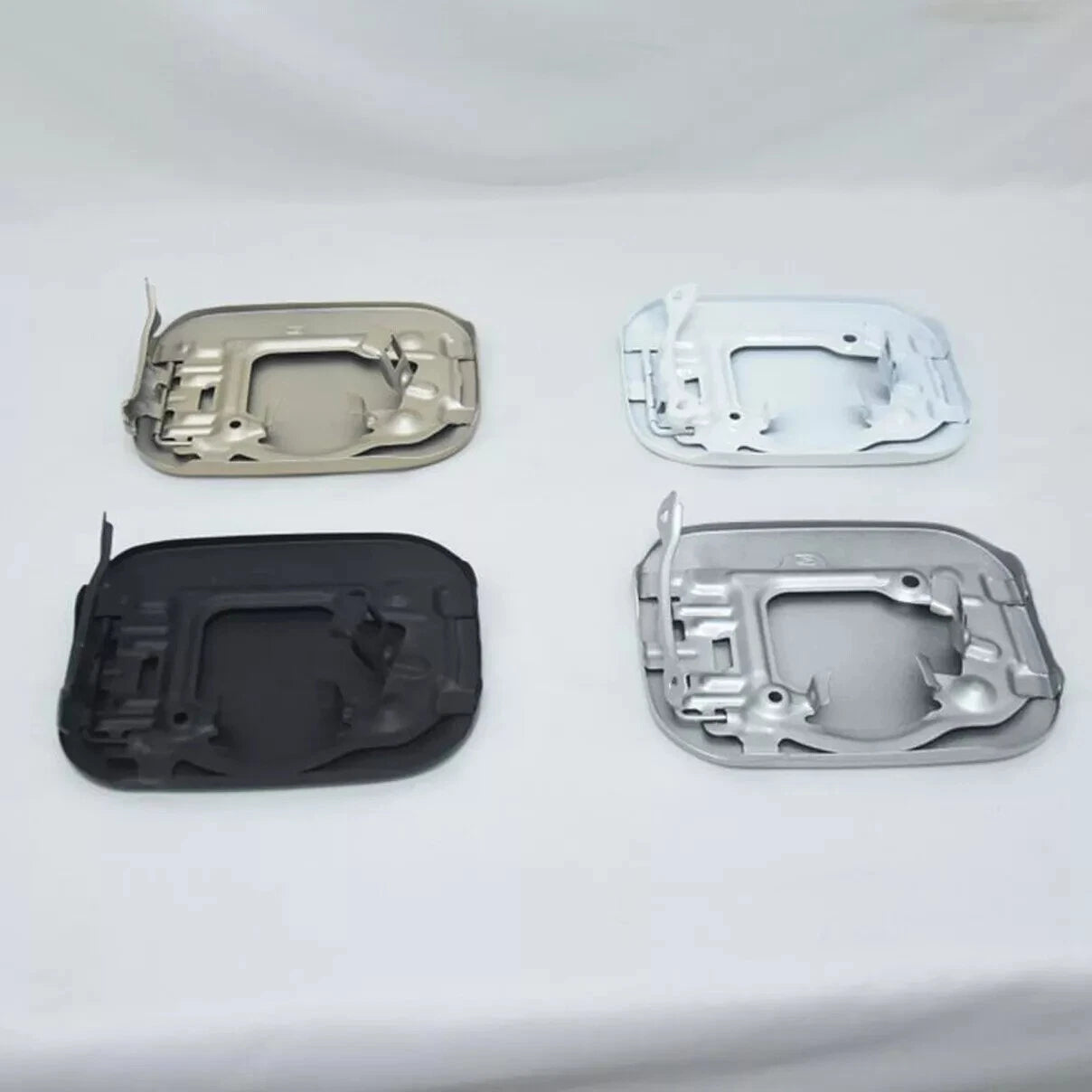 Silver Fuel Door Gas Filler Lid Cover Cap for Toyota RAV4 (2006–2012)