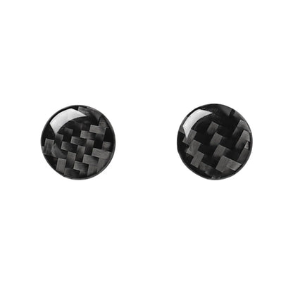 Carbon Fiber AC Switch Button Cover Trim for Audi A6 A7 (2012-2018)