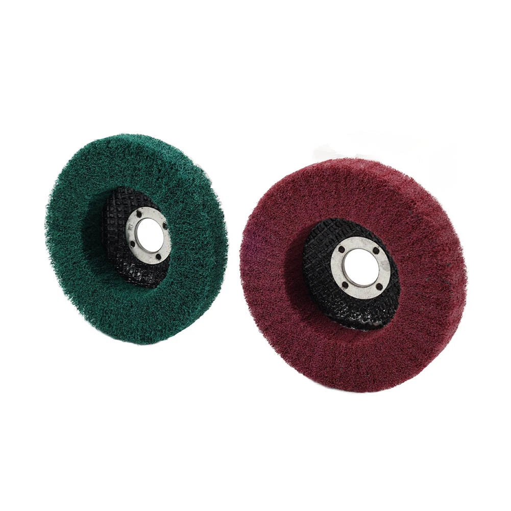 100mm Nylon Fiber Flap Buffing Wheel for Angle Grinder