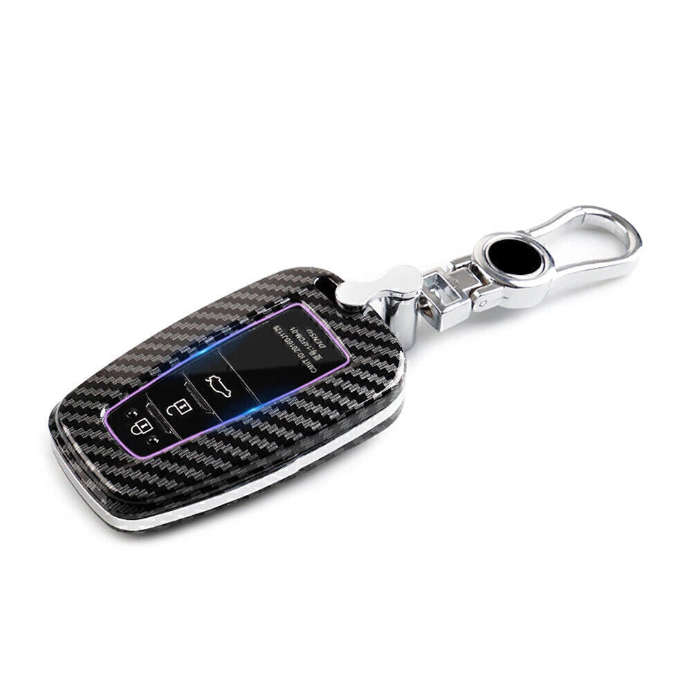 Remote Key Fob Case for Toyota Camry, Corolla, C-HR, Prado, RAV4, Prius