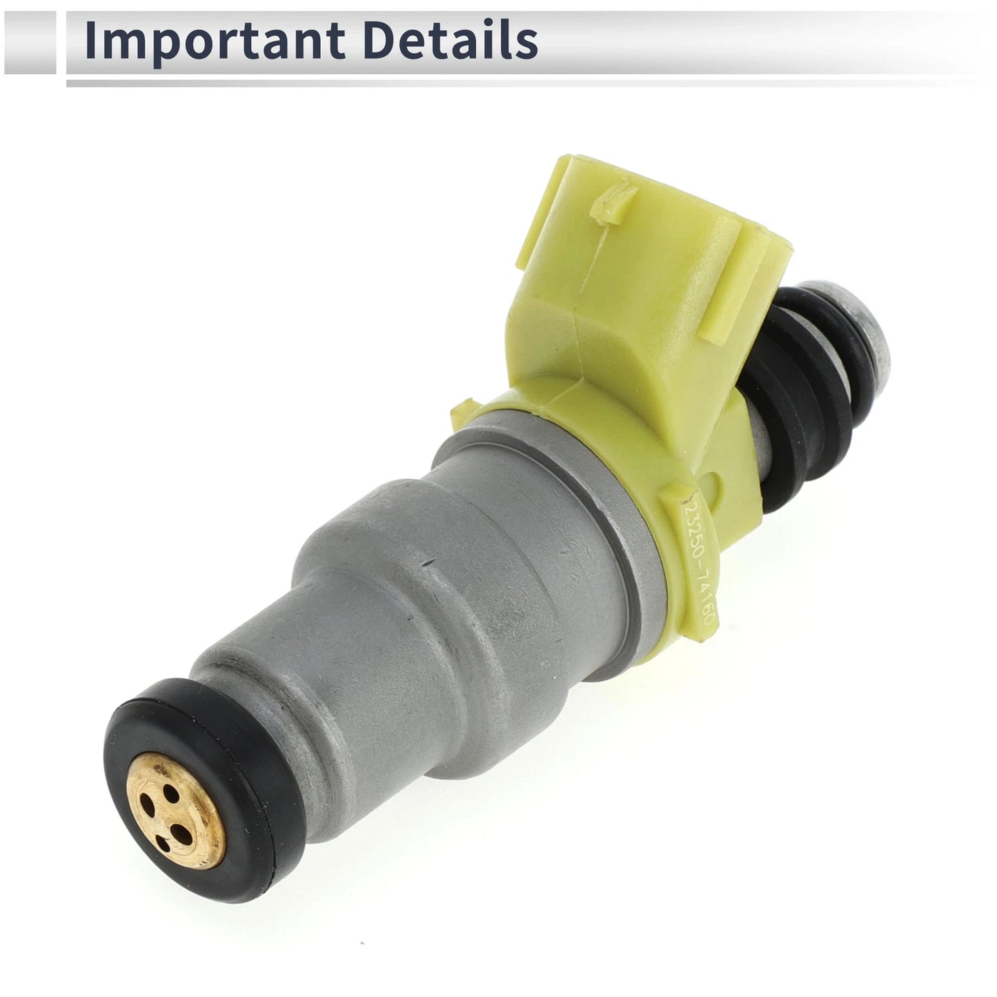 Fuel Injector for Toyota RAV4 SXA1 3SGE (1989-1999) 1 Pc Yellow