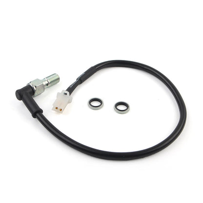 Motorcycle Hydraulic Brake Light Switch Bolt M10 for ATV - Black