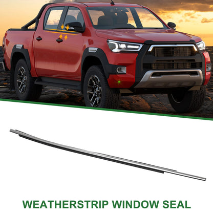 1pc Front Left Weatherstrip Window Seal for Toyota Hilux (2015–2024)