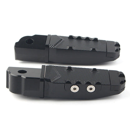 CNC Aluminum Black Rear Passenger Foot Pegs for BMW S1000RR (2009-2023)