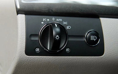 Headlight Switch Panel Cover Trim for Mercedes Benz E-Class (2003-2008)