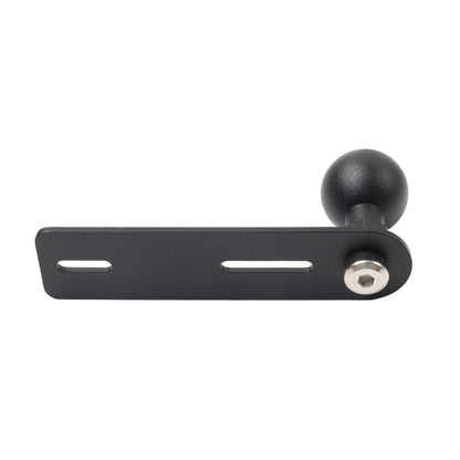 Universal Aluminum Ball Head Base GPS Phone Holder Bracket Clamp Stand Black