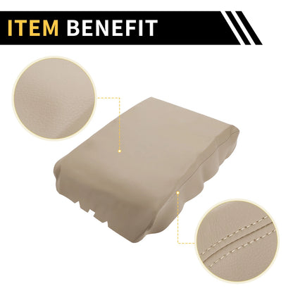 Microfiber Leather Console Pad Cover for Nissan Titan (2004-2014)